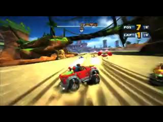 Sonic & SEGA All-Stars Racing: Геймплей (Banjo-Kazooie)