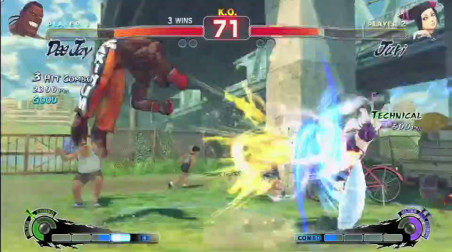 Super Street Fighter IV: Juri против DeeJay