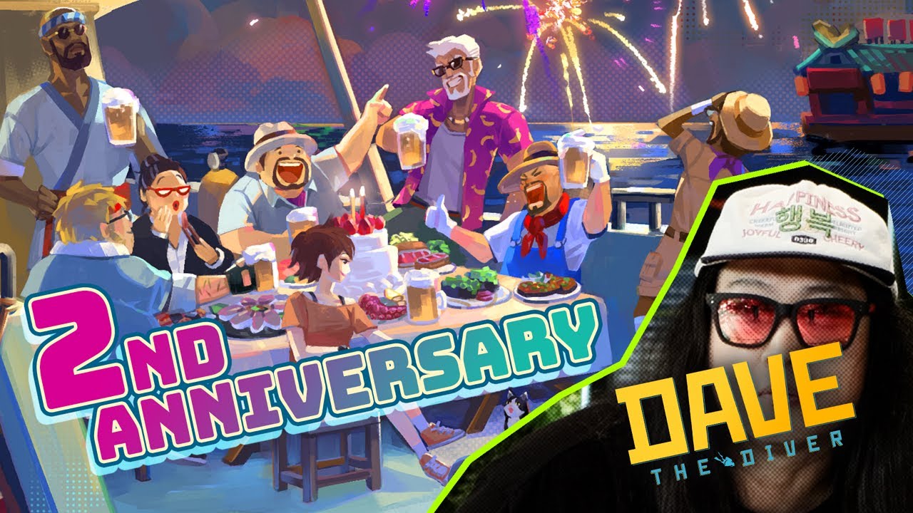 Dave the Diver отпраздновала годовщину возвращением Годзиллы и переносом DLC