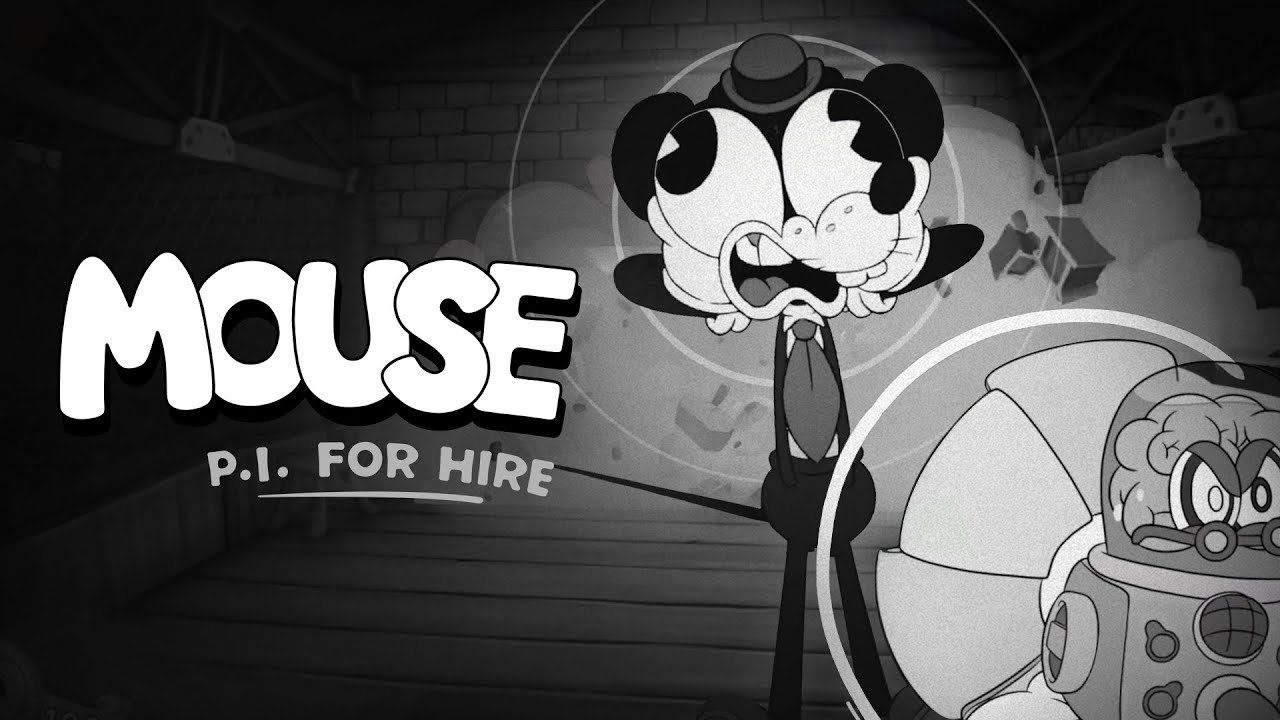 Трейлер оружия из чёрно-белого бумер-шутера MOUSE: P.I. For Hire