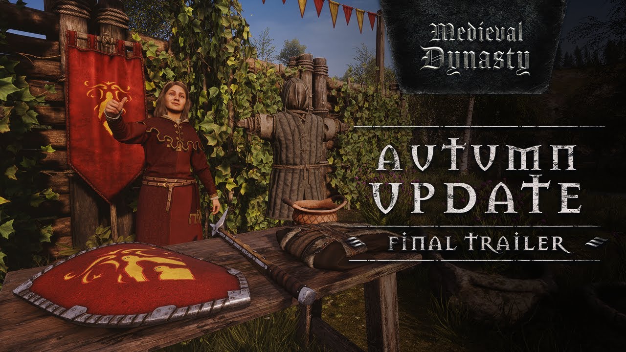 Свежие предметы, оружие и механики в осеннем обновлении Medieval Dynasty