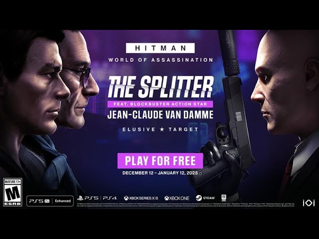 В HITMAN World of Assassination прибудет Жан-Клод Ван Дамм