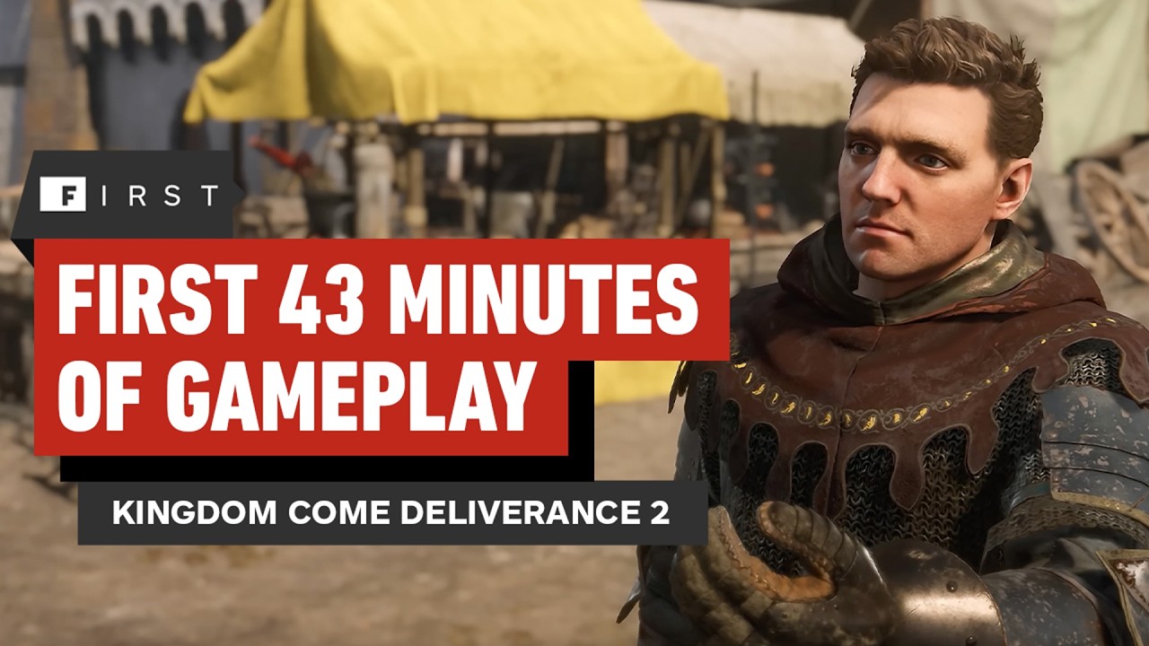 Смотрите первые 40 минут геймплея Kingdom Come: Deliverance II