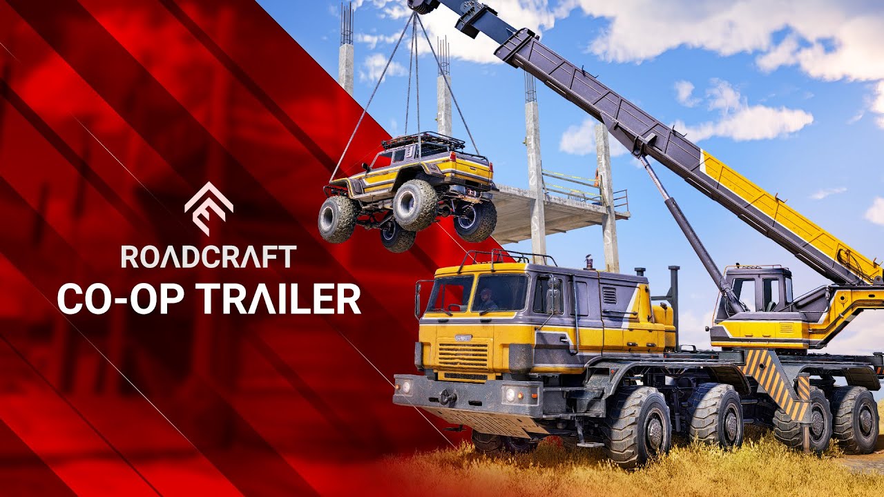 Демонстрация совместного режима в трейлере RoadCraft