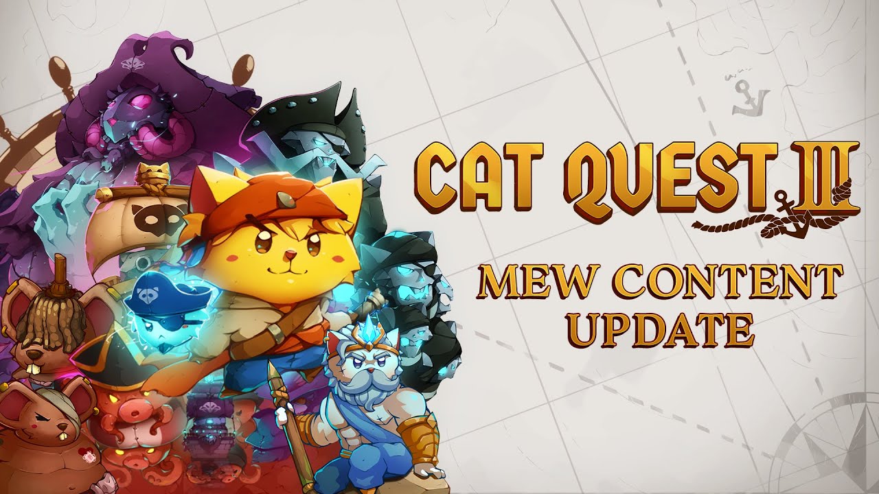 В морское приключение Cat Quest III ввели новые квесты, подземелья и боссов