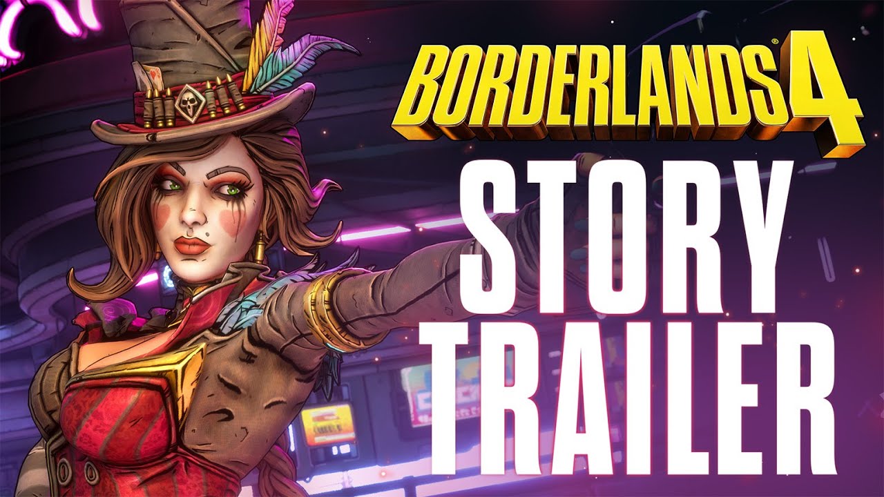 Перестрелки и безумие в сюжетном трейлере Borderlands 4