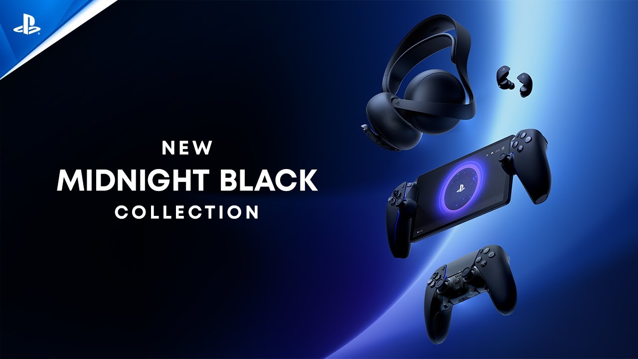 Sony представила коллекцию аксессуаров в цвете Midnight Black